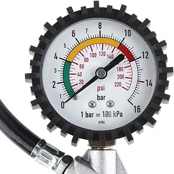 Amazon.co.jp: Lanodo エア チェッカー タイヤ ゲージ 空気圧 自動車